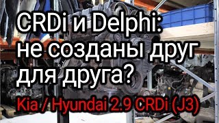 2.9 CRDi: Why is the Delphi fuel system sad and painful? Subtitles!