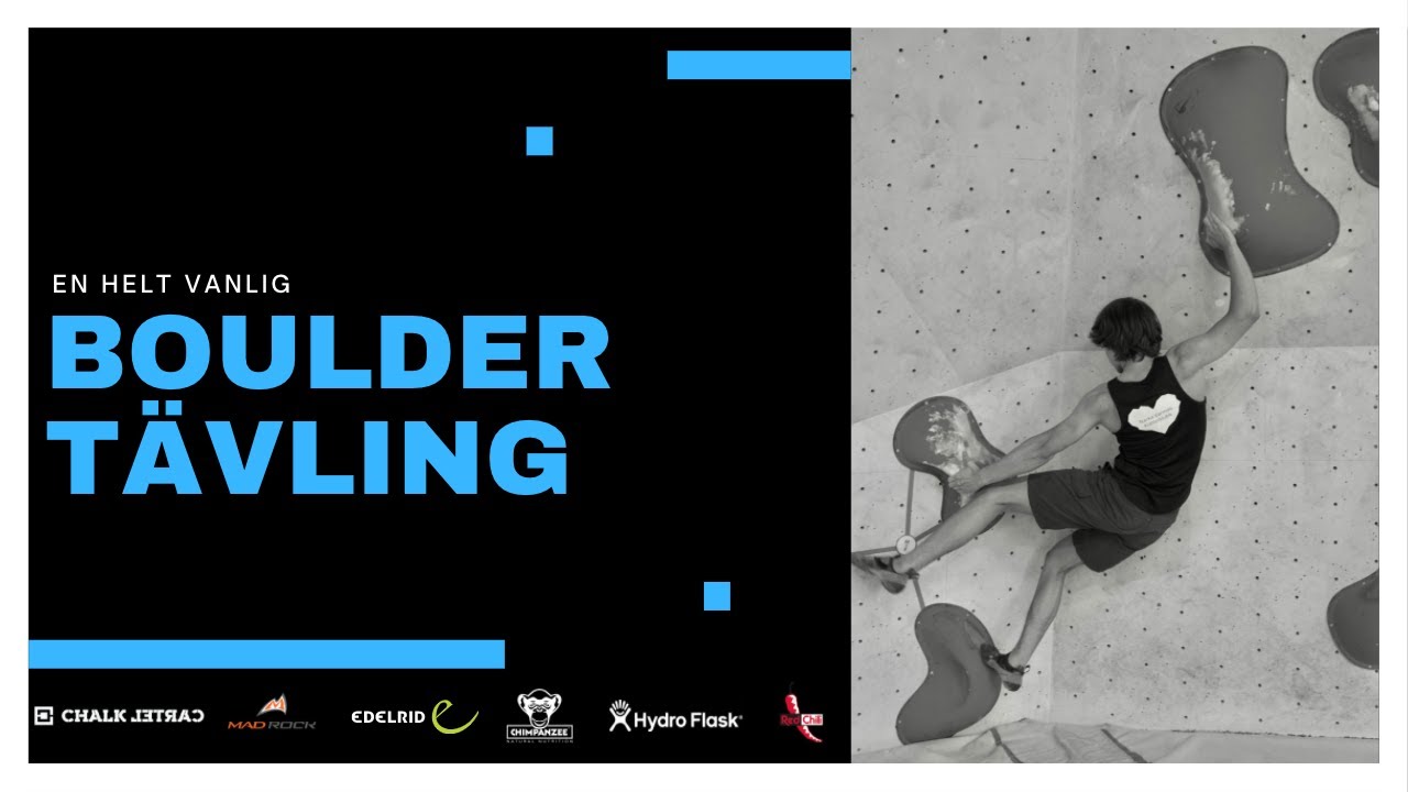 EN HELT VANLIG BOULDERTÄVLING - Klätterverket Gasverket