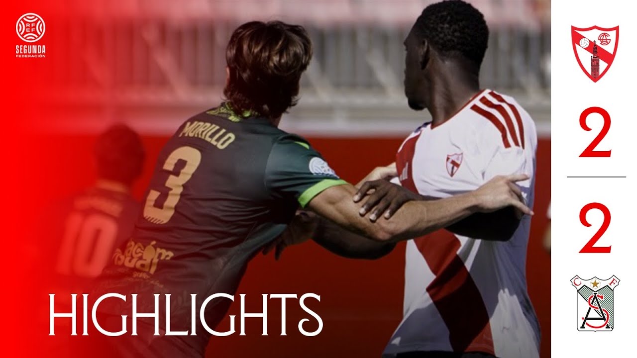 Sevilla Atlético vs Atlético Sanluqueño CF (2-2) Segunda Federación | Resumen