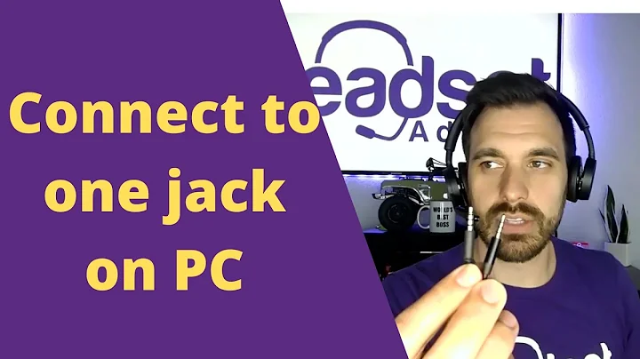 How to Use Headset Mic on PC with One Jack