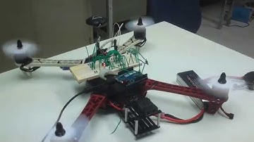 LEAP Motion with Arduino Leonardo to Control Quadrotor