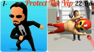 Protect The Vip-Gameplay walkthrough-1-22 Levels Android & ios