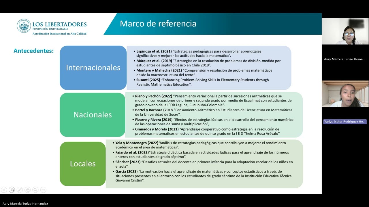 PONENCIA - TRABAJO DE GRADO