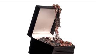 Book of Kells Amber Rosary in Presentation Box