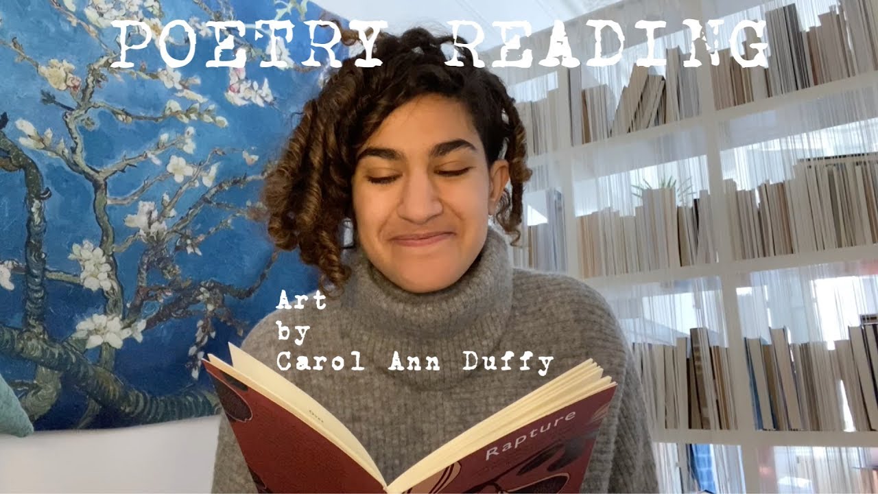 Art by Carol Ann Duffy A Poetry Reading YouTube