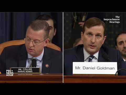 WATCH: Rep. Doug Collins’ full questioning of committee lawyers | Trump impeachment hearings