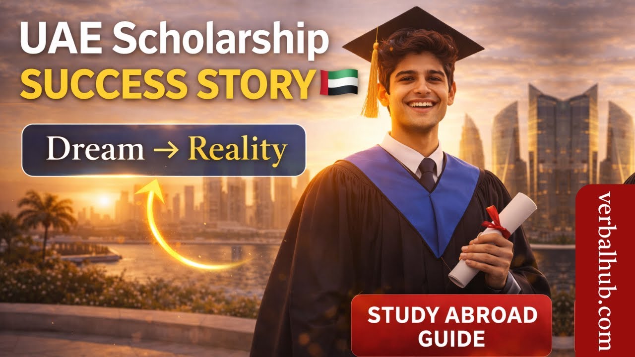 UAE Scholarship Success Story 🇦🇪 — From Dream to Reality | Study Abroad Guide 2026
