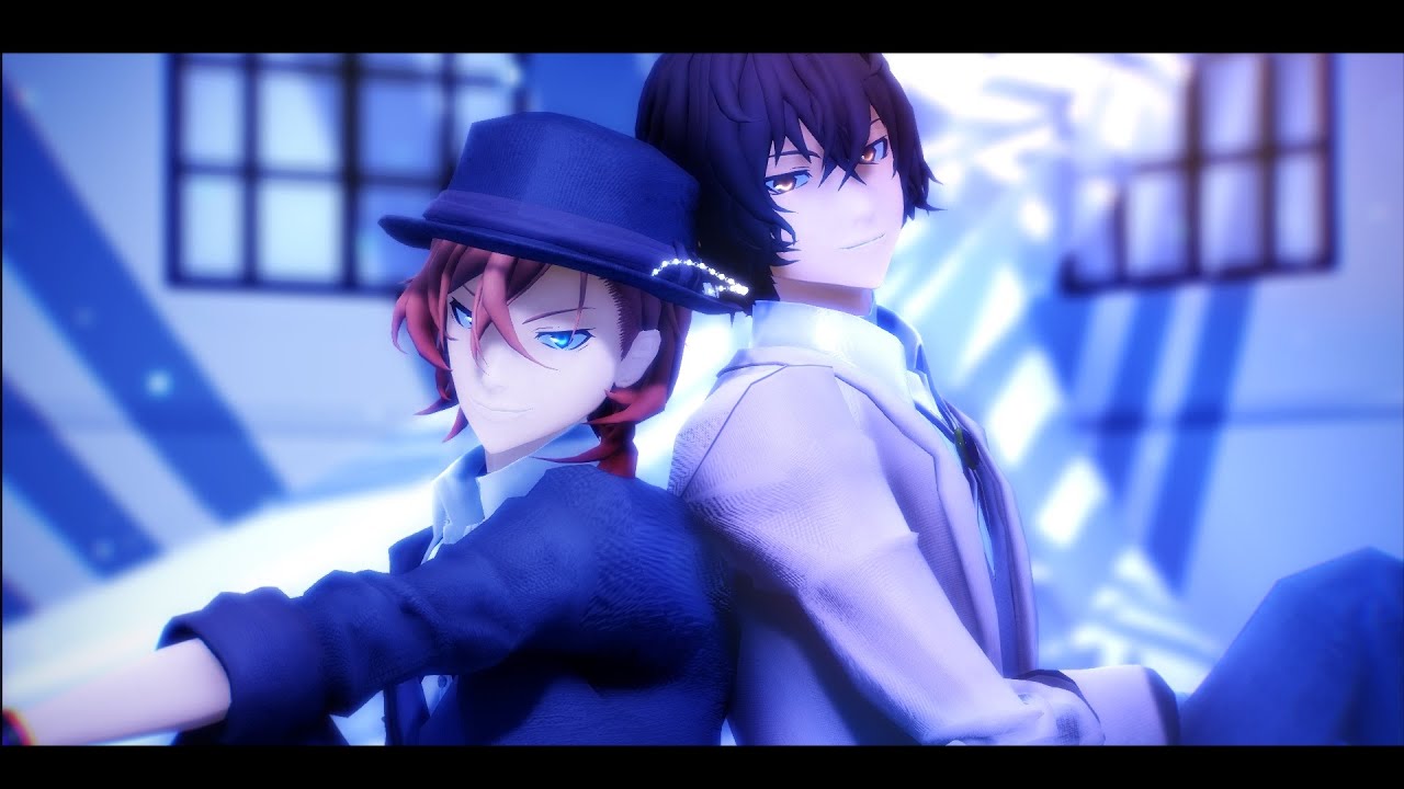 【MMD文スト】「月陽 ツキアカリ 」【旧双黒】