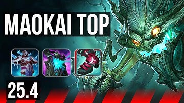MAOKAI vs SETT (TOP) | 66% winrate | KR Master | 25.4