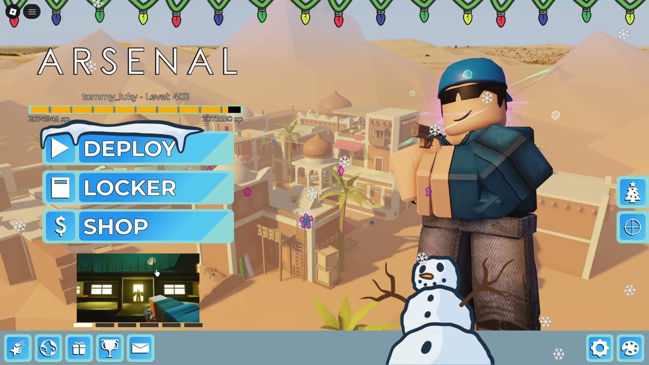 NEW CHRISTMAS CODE!!!! (Roblox Arsenal)