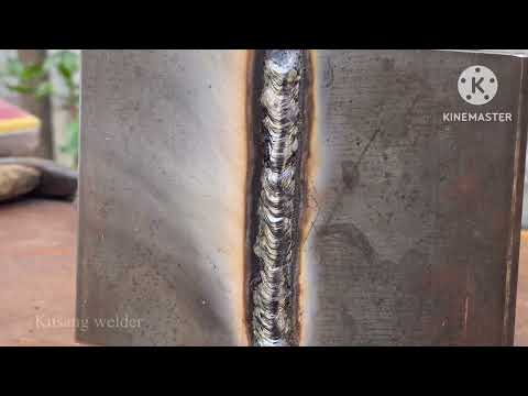 E6013 3G original welding, for beginner welder // stick welding #kusangwelder