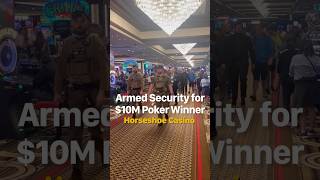 Armed Security $10 Million poker winner thru casino X2 - 2024 WSOP Main Event champion &amp; 2025 victor
