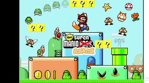 new super mario scratch grass land music