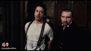 Sherlock Holmes - Near Death Escape; Robert Downey Jr. Sherlock Holmes - Near Death Escape; Robert Downey Jr.