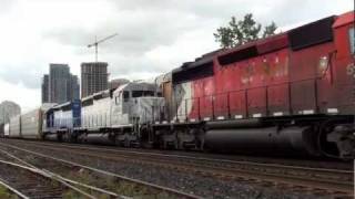 CP 240-05 through Bloor - Awesome lash-up! 9/6/2011