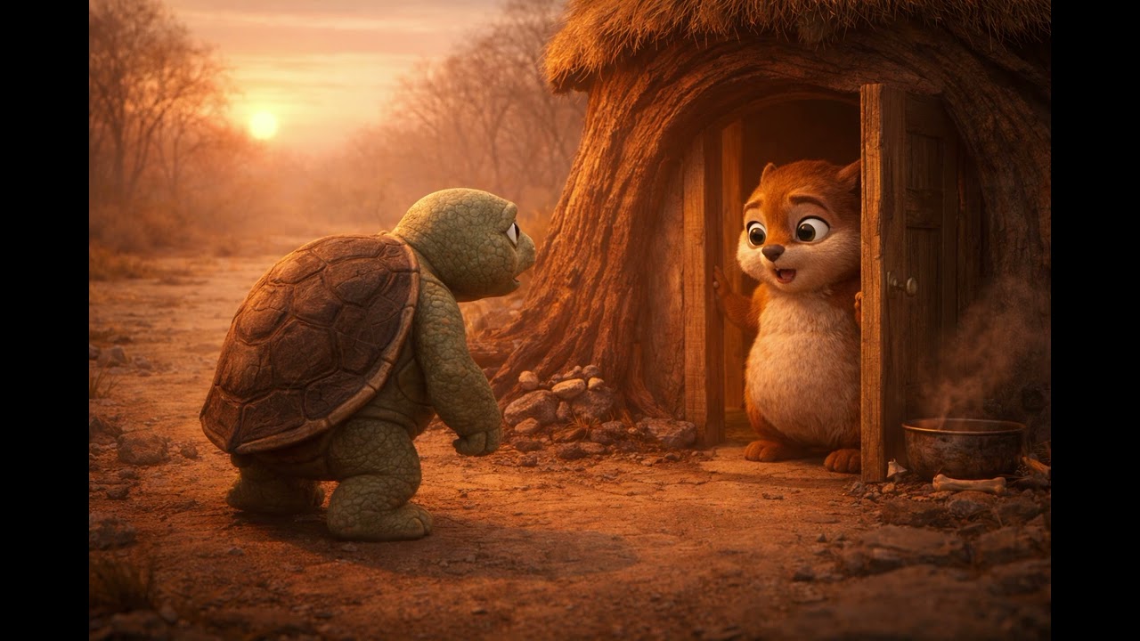 The Famine, Clever Squirrel ,  Tortoise Betrayal, African Animal Moral Story.