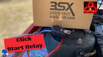 1993 Mitsubishi 3000GT/Stealth: Apex: 3SX Click Start Relay Install