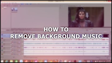 ►Sony Vegas Tutorial | Remove Background Music (Requested)