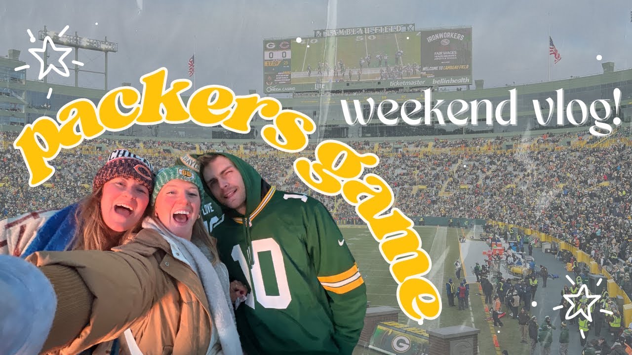 FEW DAYS IN MY LIFE: packers game, 28th bday, & more 🥳🏈🍸✨💗