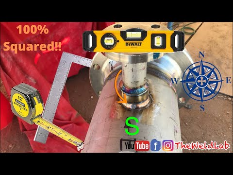 HOW TO KEEP PIPE SQUARED WHEN WELDING!!! | FASTEST TECHNIQUE TO TIG WELDING