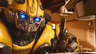 Bumblebee destrói a casa de Charlie DUBLADO HD | Bumblebee (2018)