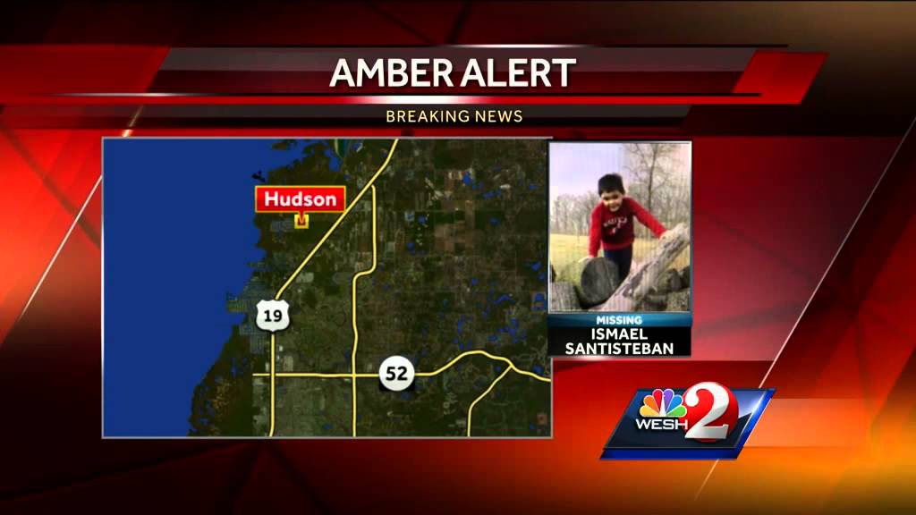 Amber Alert issued for missing child from Pasco County YouTube