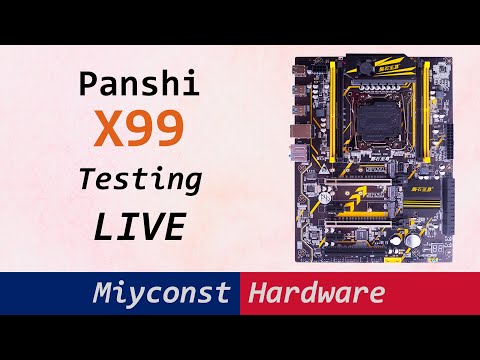 Video ???????? Panshi X99-D4 Plus - live test and Q/A - youtube