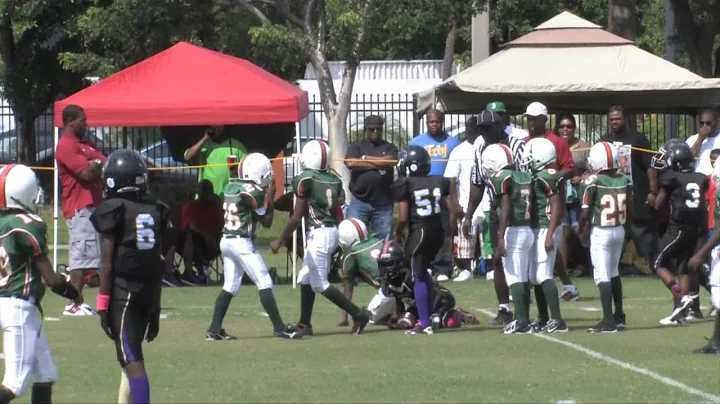 FootballHotBed.com Game of The Week  100LB. Miami Gardens Ravens vs Ft. Lauderdale Hurricanes