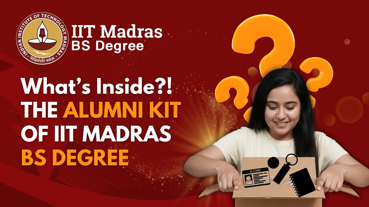 IIT Madras BS Degree Alumni Kit Unboxing | What’s Inside & Is It Worth It? 🚀🚀
