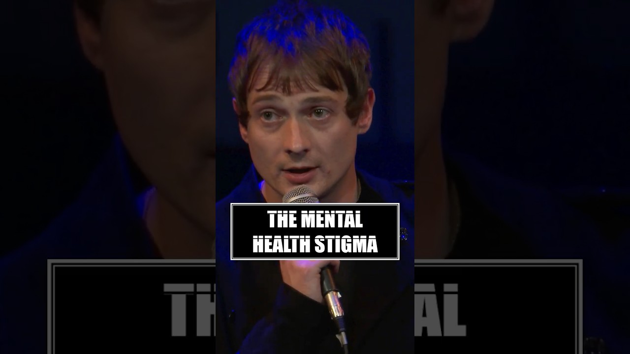 The stigma around mental health...