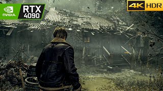 Resident Evil 4 LOOKS INSANE on RTX 4090 | Realistic ULTRA Next-Gen Graphics Gameplay [4K 60FPS HDR]
