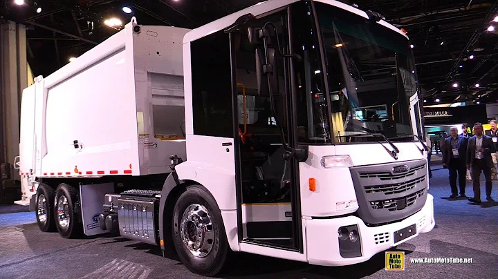 2020 Freightliner Econic SD Garbage Truck - Walkaround Exterior Interior Tour