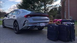 Kia K5 2021 Luggage Test Slideshow