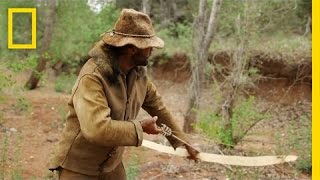 Tobias makes a bow and arrow that will hopefully help him catch some protein. ➡ Subscribe: http://bit.ly/NatGeoSubscribe ...