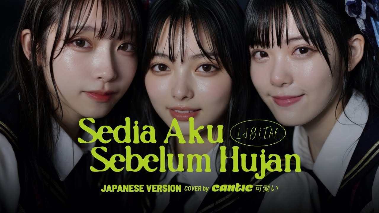 IDGITAF - SEDIA AKU SEBELUM HUJAN (Japanese Girlband Version) Cover by CantiC #linegenproject