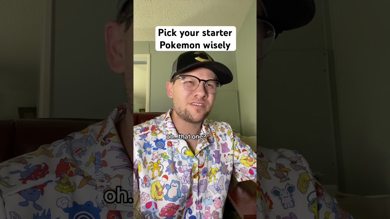 Choosing a starter Pokemon is easier than you think 
