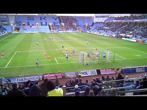 Coventry City - Blackpool - Jan 2010 - Sky Blues Equaliser