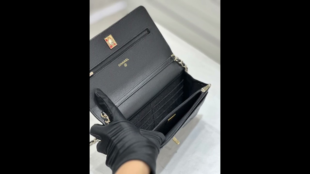 Chanel 23S Ribbon Chain Wallet on Chain: Where Elegance Meets Versatility