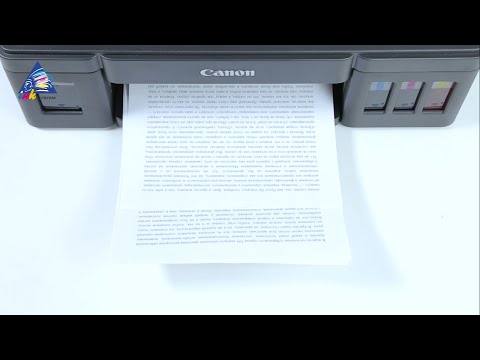 Canon PIXMA G1400: тест на скорость печати текста