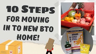10 Steps to move in to new BTO home! Episode 6