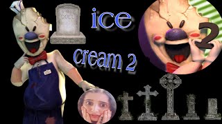رجل الأيس كريم المرعب وحلقة شيقة 💯💥| ice cream scary game part 2