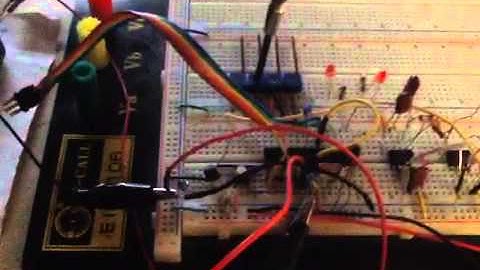 Voltage controlled envelope generator test