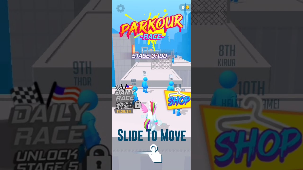 Parkour Race MOD (Unlocked) – Xouda