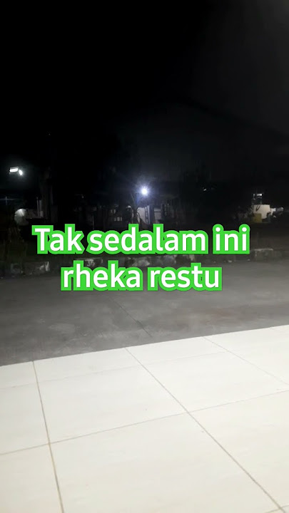 Tak sedalam ini rheka restu #shortsvideo