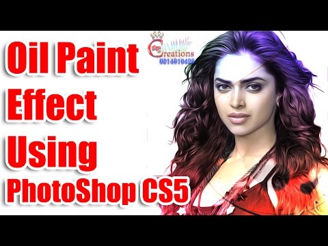 Oil Paint , Digital Painting Effect in Photoshop CS
