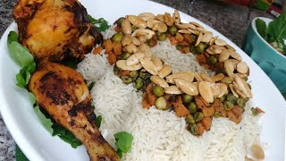 طريقة عمل الأوزي مع كافة أسرار نجاحه وسر النكهة الخطيرة الموجودة بالدجاج والأرز  chicken ouzi