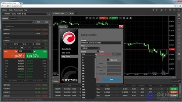 Shufflet Web cTrader Limit and Stop Orders Video Tutorial