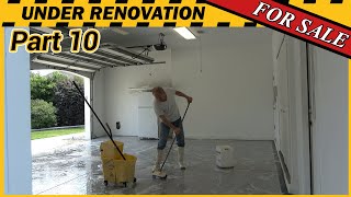 Deep Cleaning The Garage & Porch | Million Dollar Home Renovation In The Villages Part 10