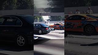 💀M5 E39 vs Toyota Supra 😈#bmw #toyotasupra #dragrace