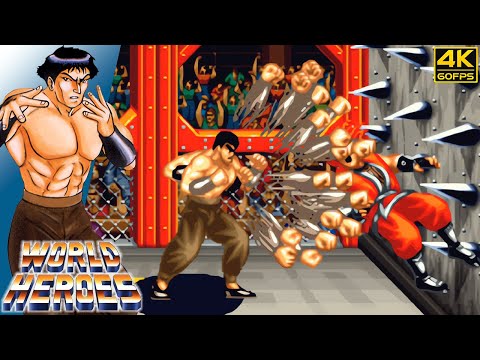 World Heroes - Dragon (Arcade / 1992) 4K 60FPS